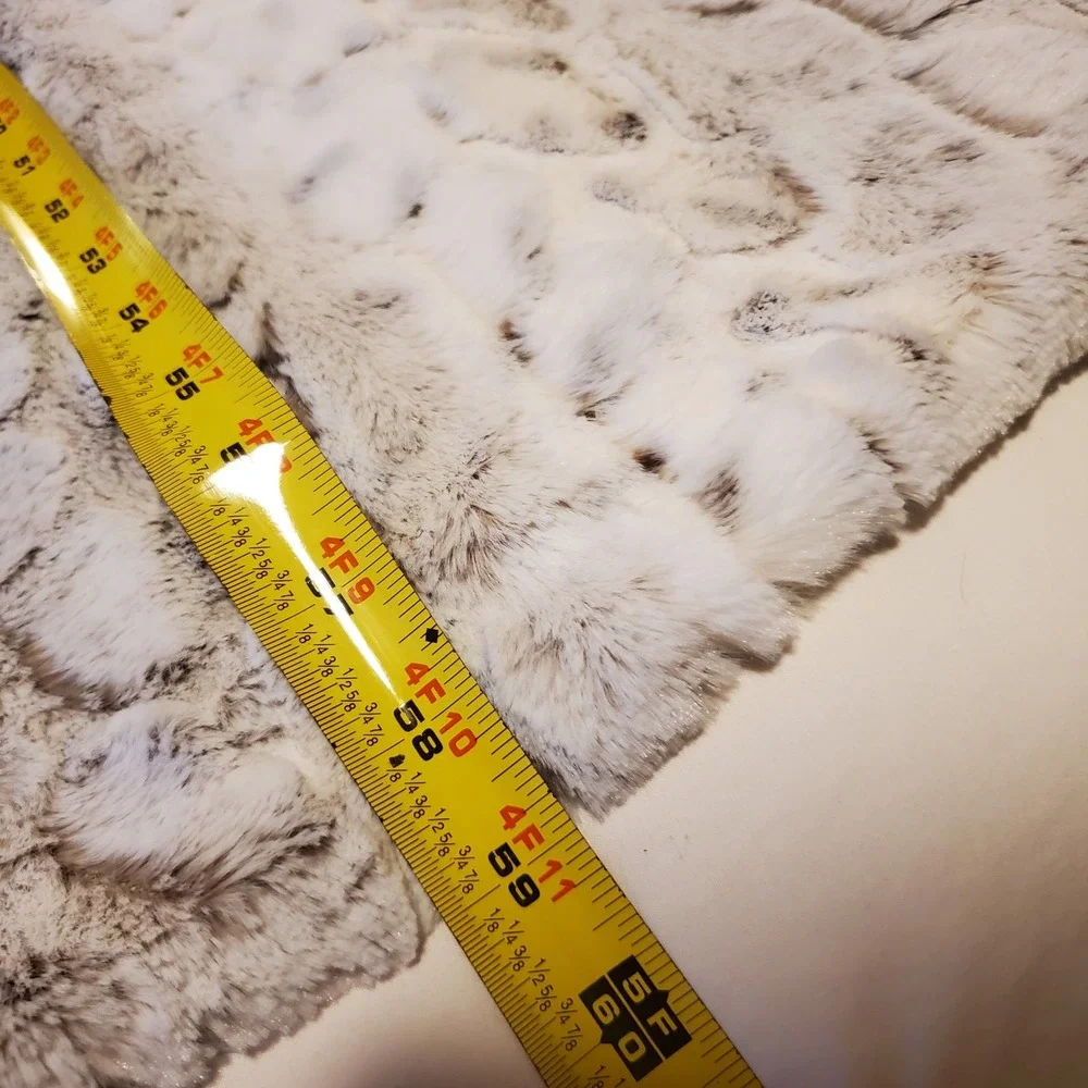 Threshold faux fur